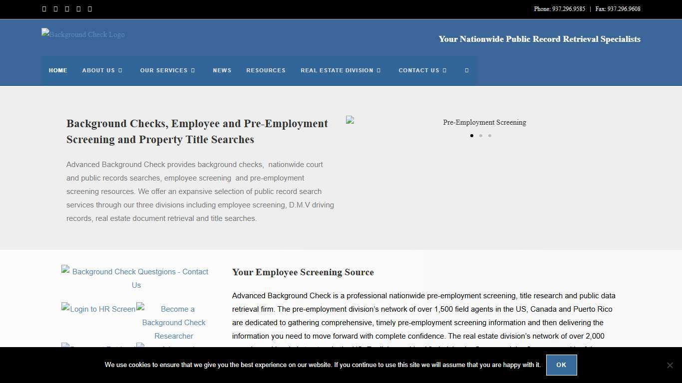 Advanced Background Check – Your Nationwide Public Record Retrieval Specialists