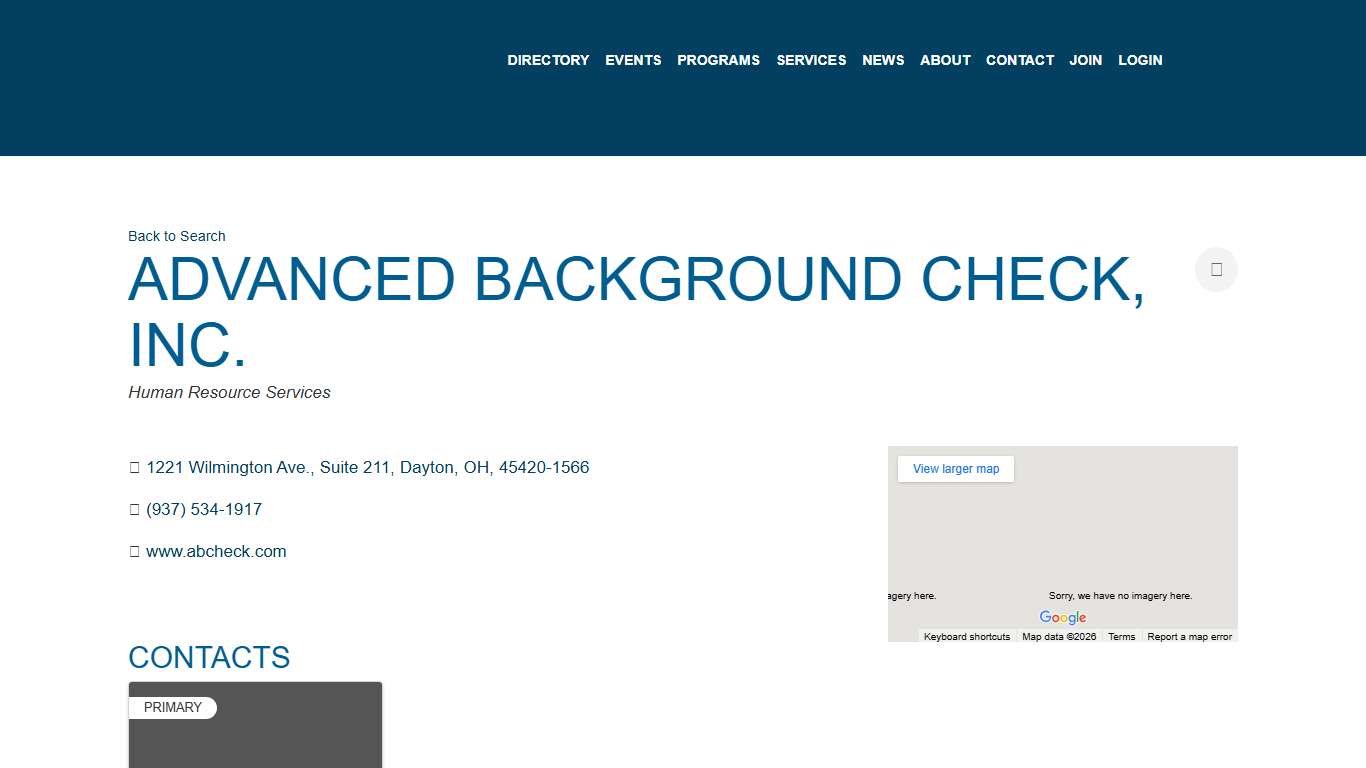 Advanced Background Check, Inc. - Dayton Chamber